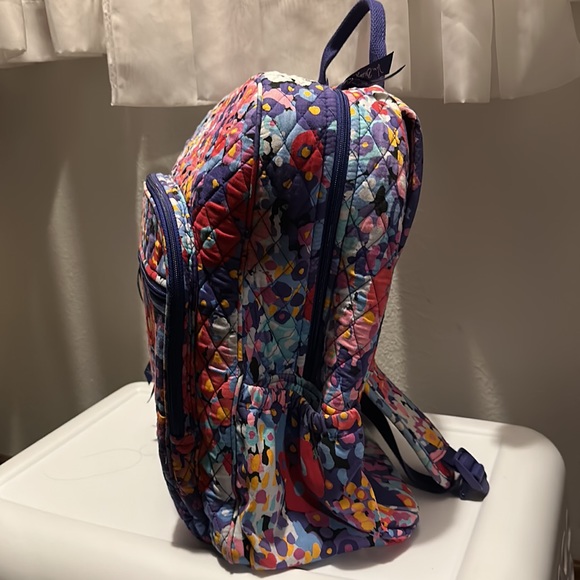 Large Vera Bradley laptop backpack - Picture 3 of 5
